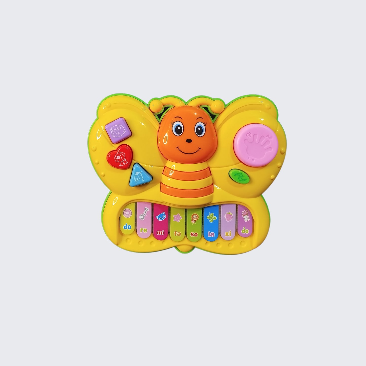 Butterfly Piano Toy With Light & Music For Kids